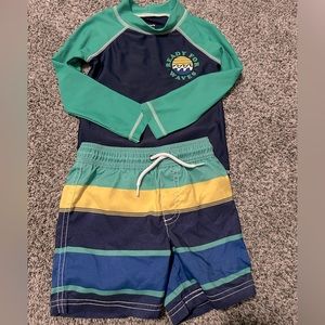 Carters Toddler Boy Swim Set